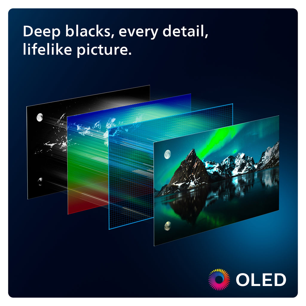 Philips 42OLED809/12 tv 106,7 cm (42") 4K Ultra HD Smart TV Wifi Zwart
