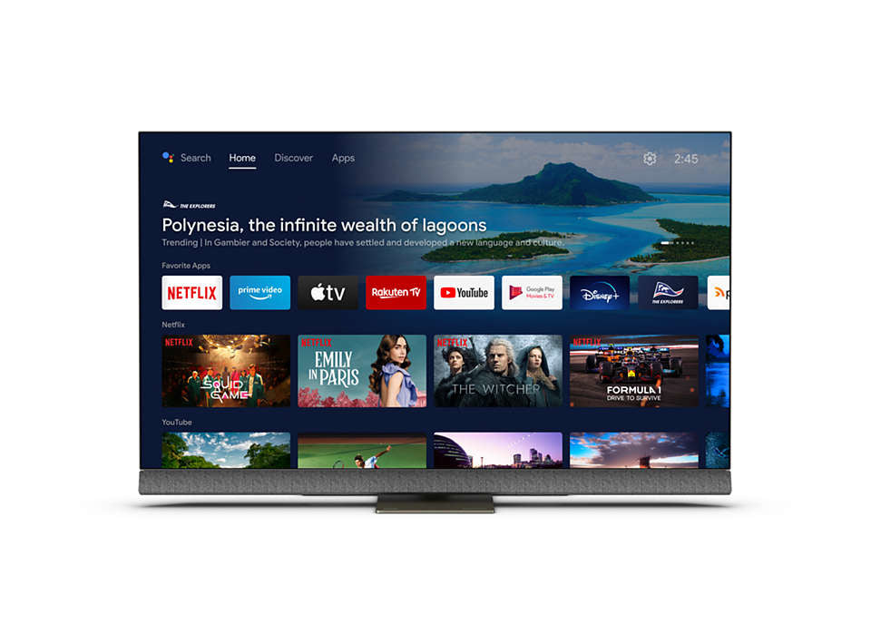 Philips OLED+ 48OLED907 4K UHD Android TV met Bowers&Wilkins-geluid