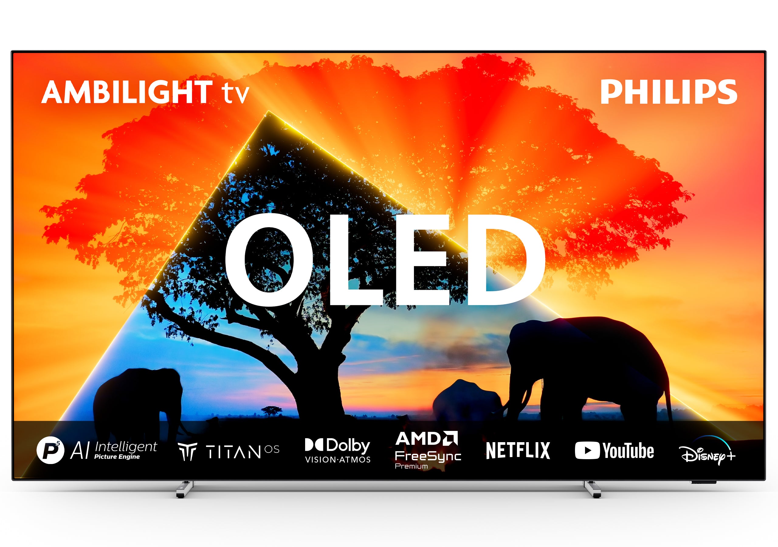 Philips 48OLED769/12 tv 121,9 cm (48") 4K Ultra HD Smart TV Wifi Metallic
