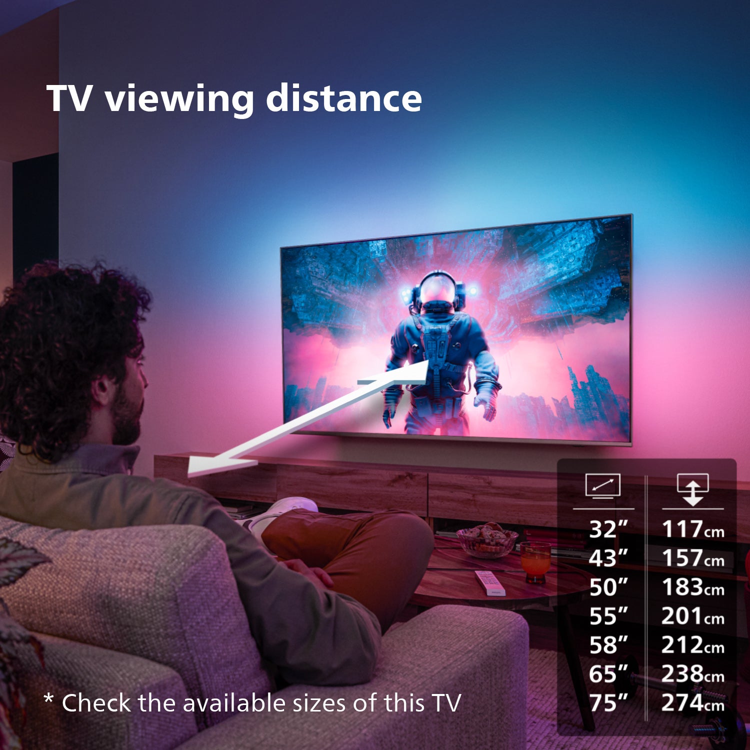 Philips 8100 series 65PUS8108/12 tv 165,1 cm (65") 4K Ultra HD Smart TV Wifi Zwart 350 cd/m²