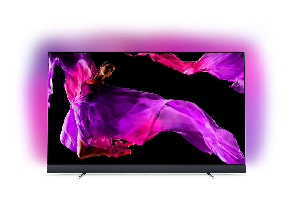 Philips OLED+ 4K TV-geluid door Bowers & Wilkins 55OLED903/12