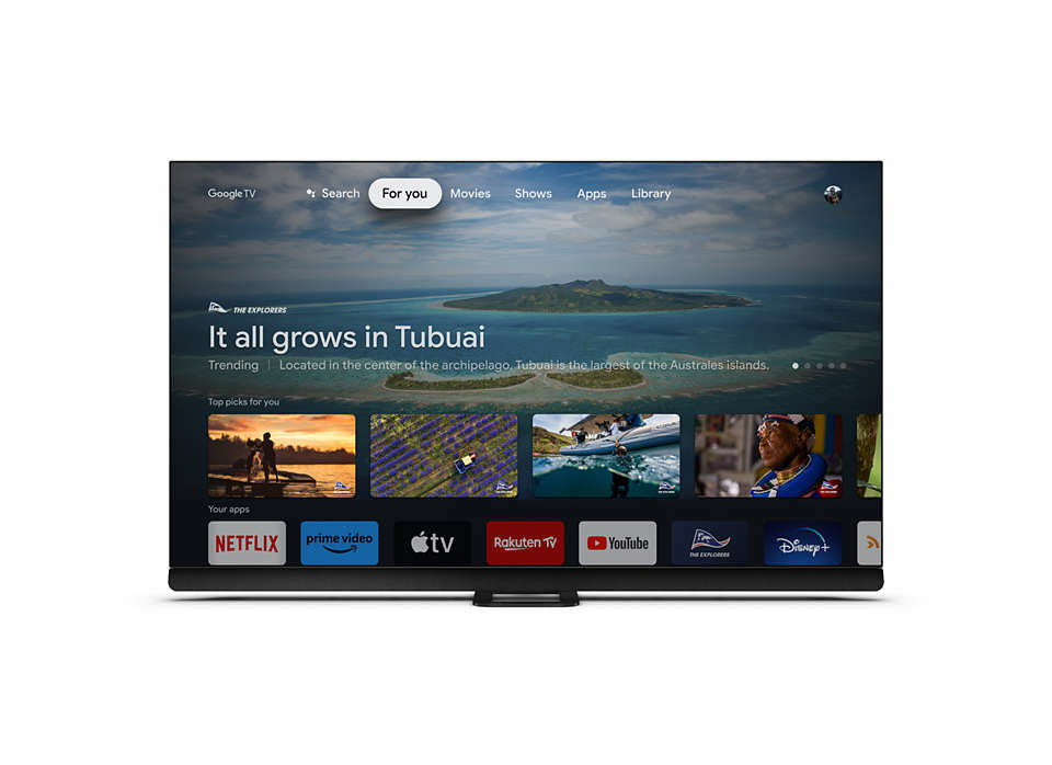 Philips 77OLED908/12 tv 195,6 cm (77") 4K Ultra HD Smart TV Wifi Zwart