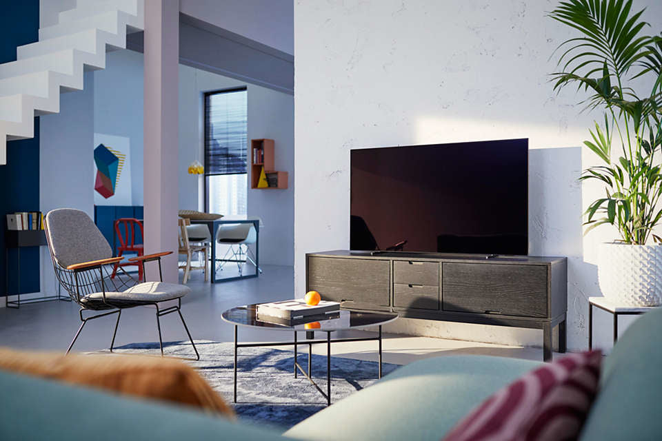 Philips 7000 series 55OLED754/12 tv 139,7 cm (55") 4K Ultra HD Smart TV Wifi Zwart
