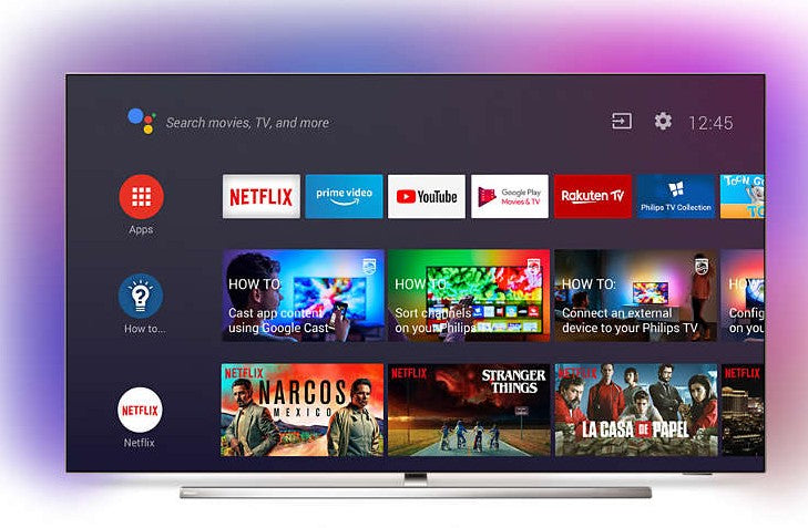Philips 55OLED854/12 tv 139,7 cm (55") 4K Ultra HD Wifi Zwart