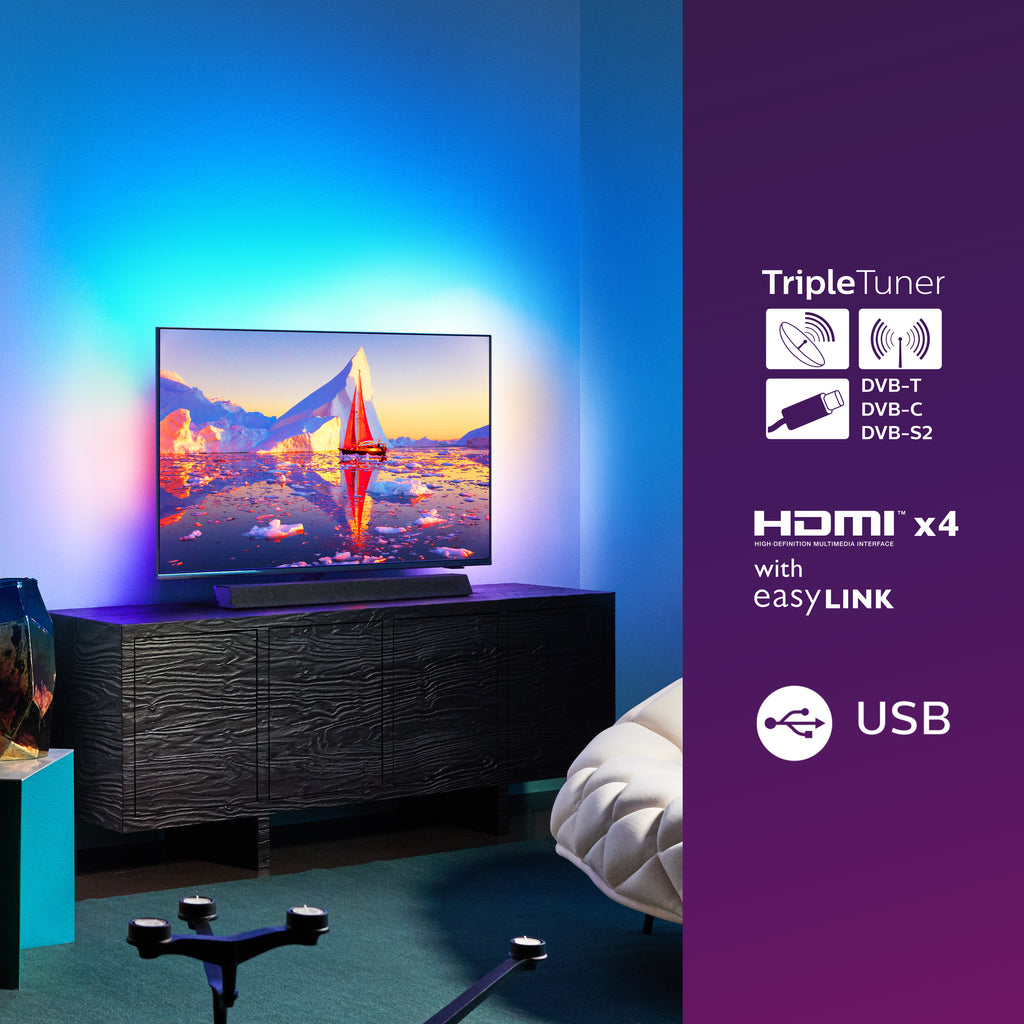 Philips 55PUS9435/12 tv 139,7 cm (55") 4K Ultra HD Smart TV Wifi Zwart