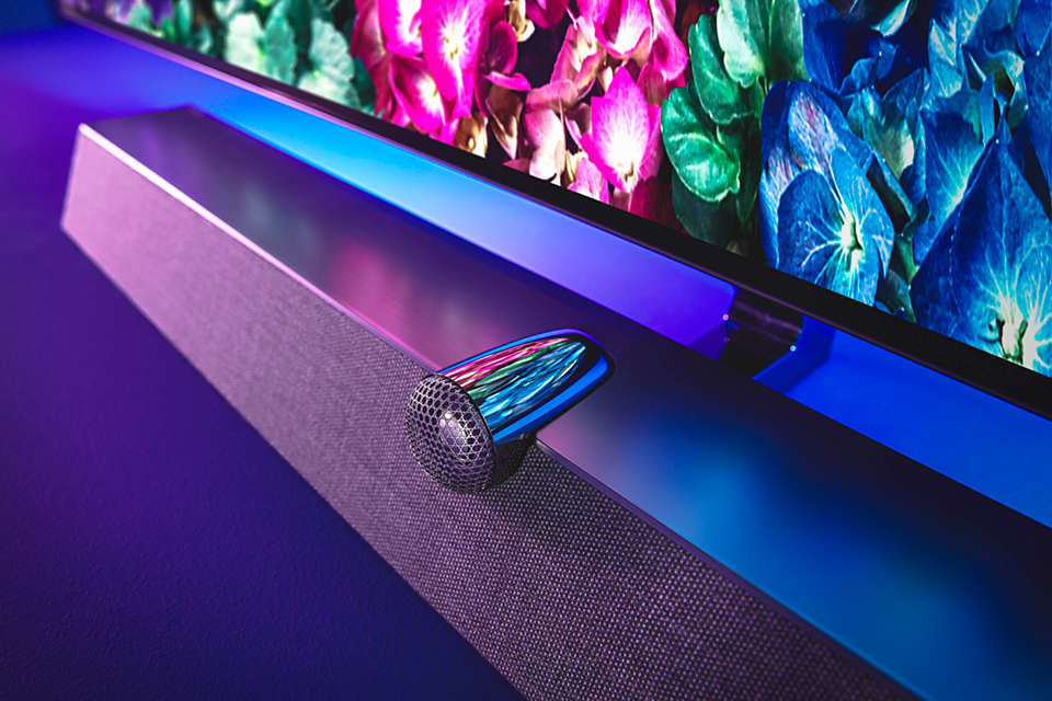 Philips 55OLED935/12 tv 139,7 cm (55") 4K Ultra HD Smart TV Wifi Brons, Grijs