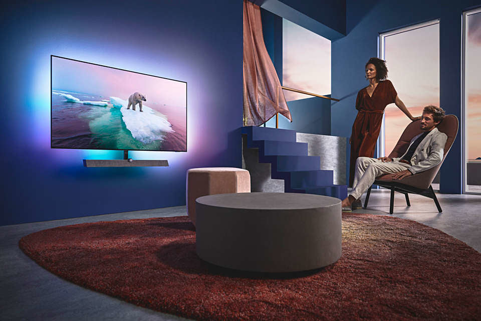 Philips 48OLED935/12 tv 121,9 cm (48") 4K Ultra HD Smart TV Wifi Brons, Grijs