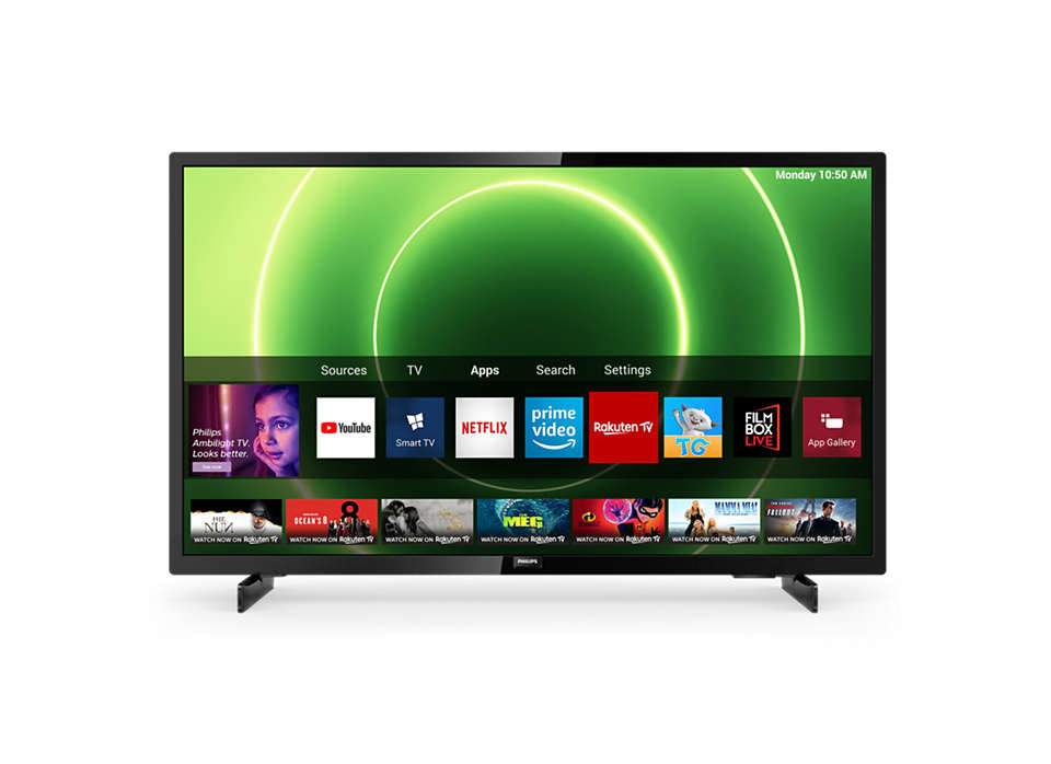 Philips 6800 series 43PFS6805/12 tv 109,2 cm (43") Full HD Smart TV Wifi Zwart