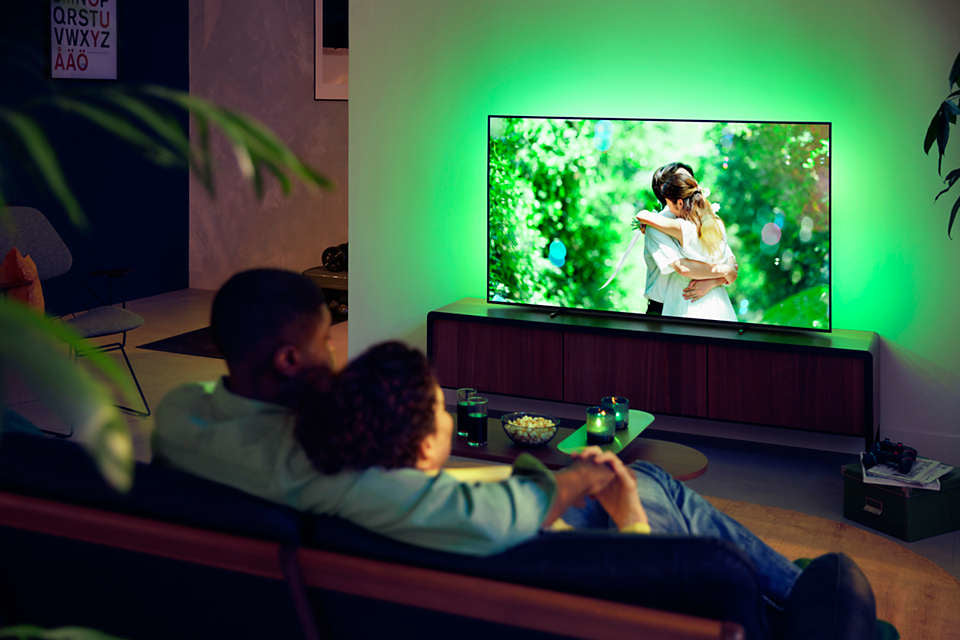 Philips 55OLED705/12 tv 139,7 cm (55") 4K Ultra HD Smart TV Wifi Zwart