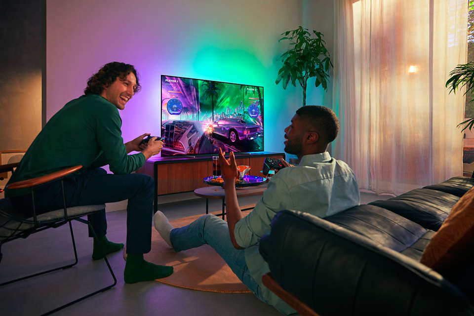 Philips 55OLED705/12 tv 139,7 cm (55") 4K Ultra HD Smart TV Wifi Zwart