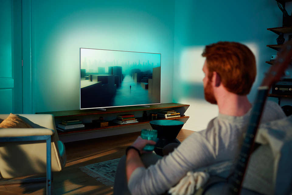 Philips 55PUS7956/12 tv 139,7 cm (55") 4K Ultra HD Smart TV Wifi Zilver