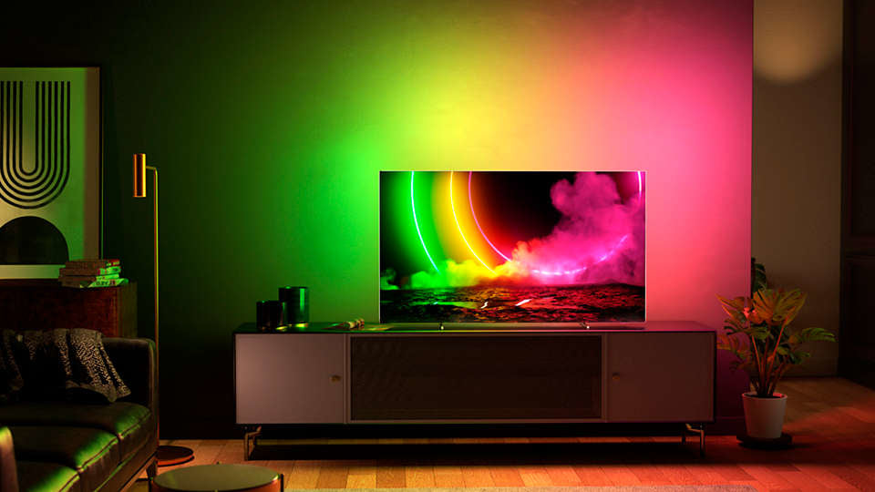 Philips 55OLED806/12 tv 139,7 cm (55") 4K Ultra HD Smart TV Wifi Grijs