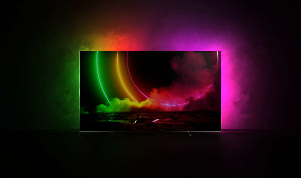 Philips 55OLED806/12 tv 139,7 cm (55") 4K Ultra HD Smart TV Wifi Grijs