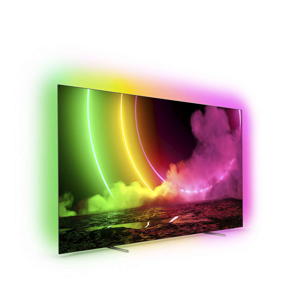 Philips 65OLED806/12 tv 165,1 cm (65") 4K Ultra HD Smart TV Wifi Grijs