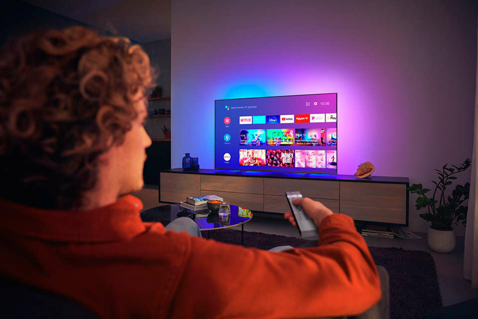 Philips 55PUS9206/12 tv 139,7 cm (55") 4K Ultra HD Smart TV Wifi Zilver
