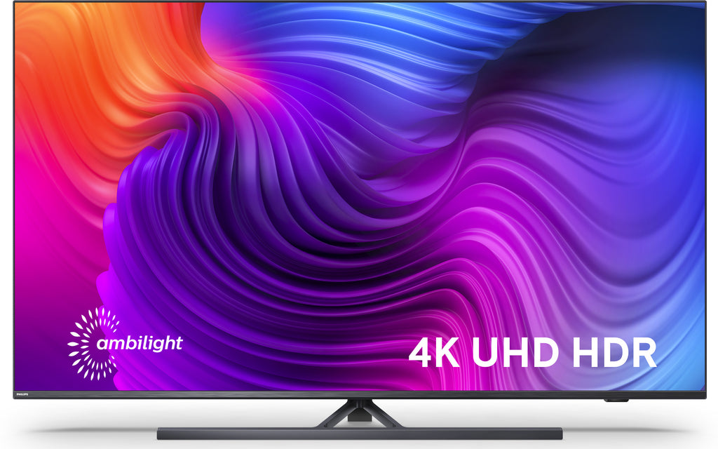 Philips Performance 50PUS8556/12 tv 127 cm (50") 4K Ultra HD Smart TV Wifi Antraciet, Grijs