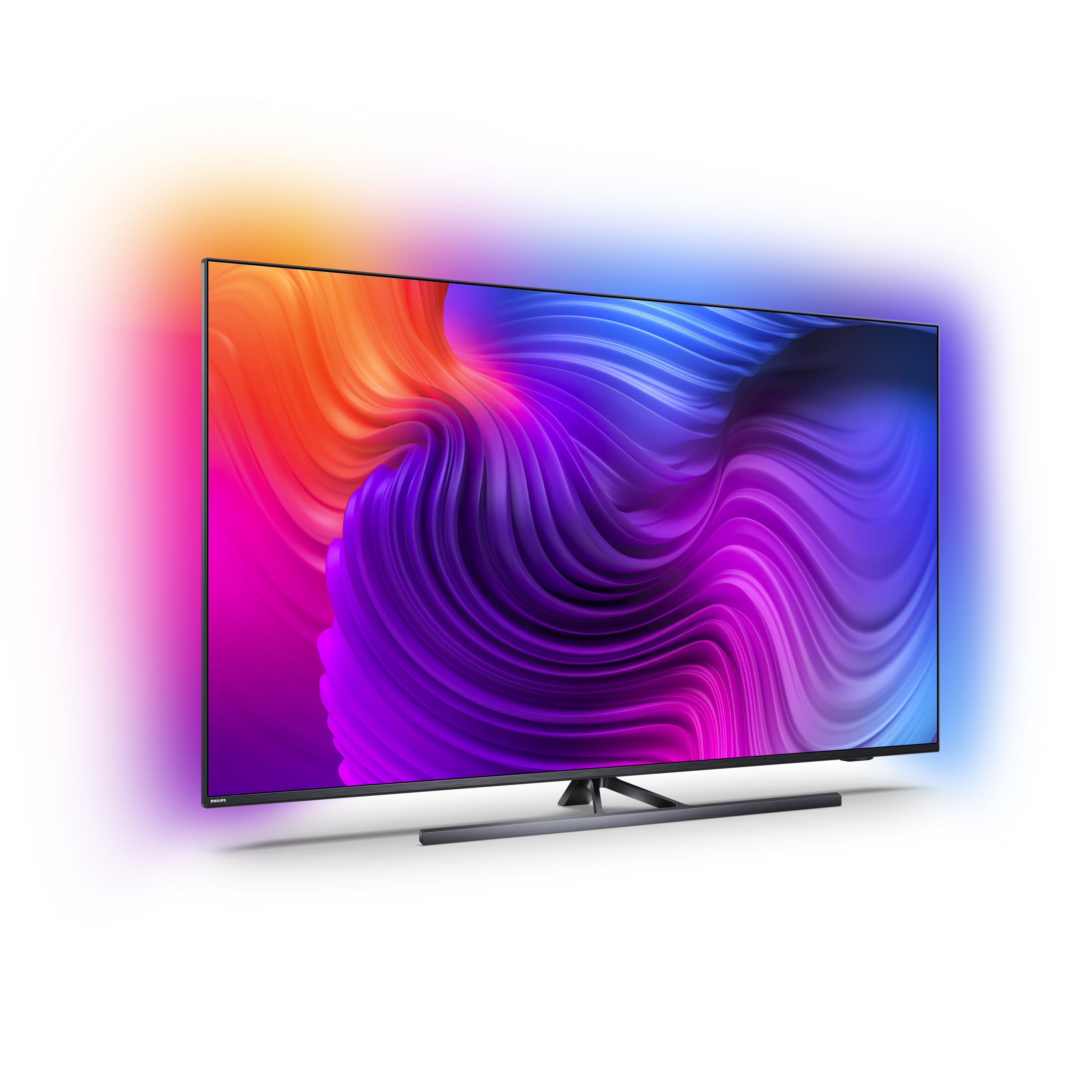 Philips Performance 50PUS8556/12 tv 127 cm (50") 4K Ultra HD Smart TV Wifi Antraciet, Grijs