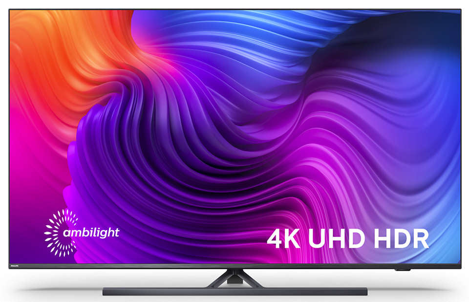 Philips Performance 58PUS8556/12 tv 147,3 cm (58") 4K Ultra HD Smart TV Wifi Antraciet, Grijs
