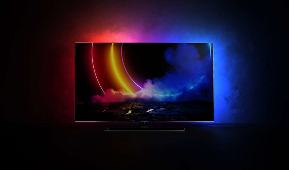 Philips 55OLED856/12 tv 139,7 cm (55") 4K Ultra HD Smart TV Wifi Grijs