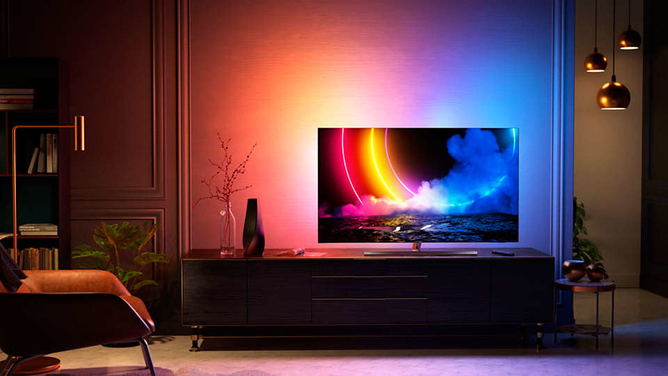 Philips 55OLED856/12 tv 139,7 cm (55") 4K Ultra HD Smart TV Wifi Grijs