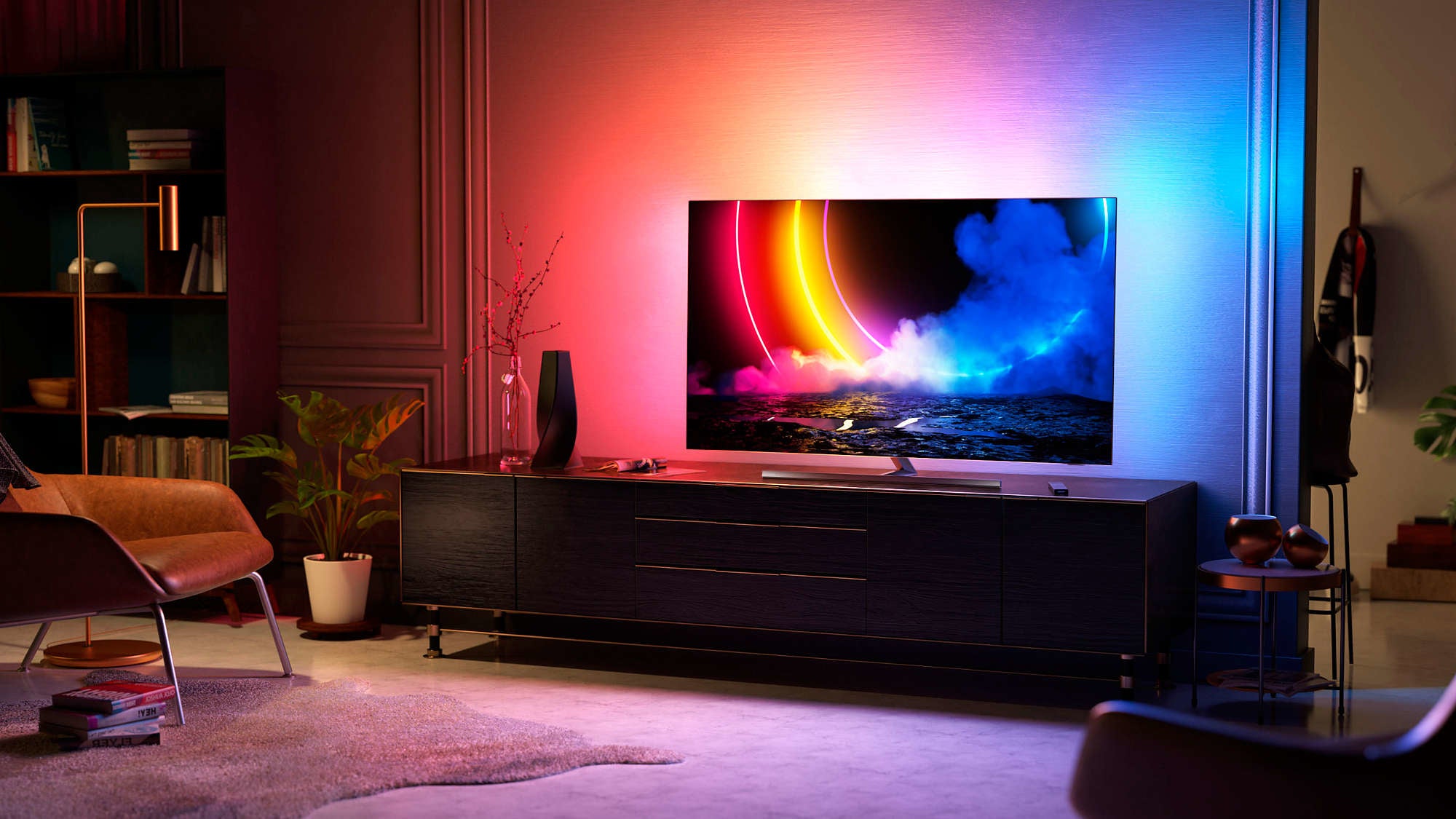 Philips 65OLED876/12 tv 165,1 cm (65") 4K Ultra HD Smart TV Wifi Grijs