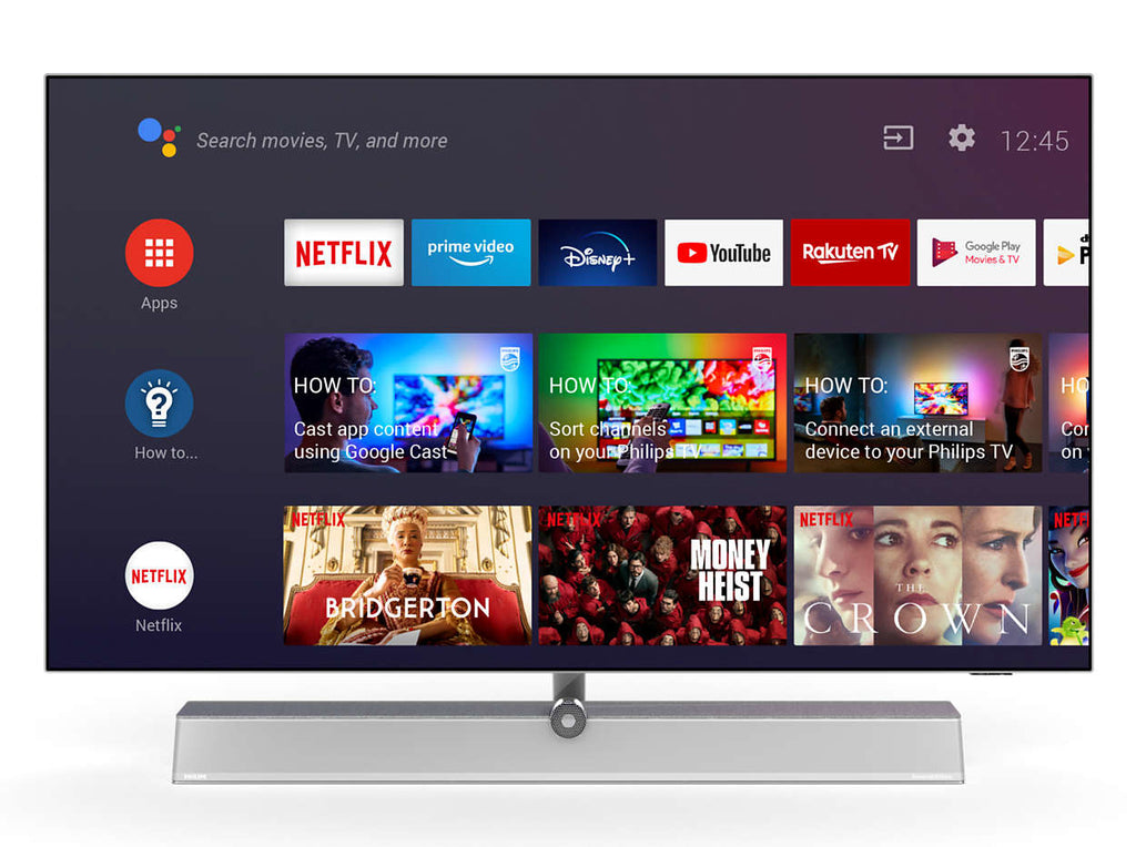 Philips 55OLED936/12 tv 139,7 cm (55") 4K Ultra HD Smart TV Wifi Chroom