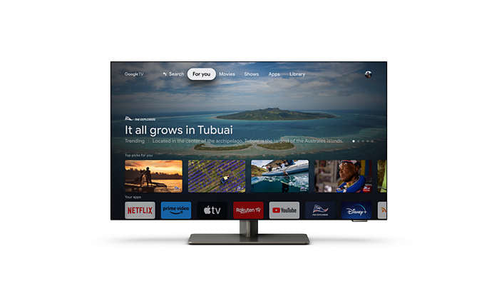 Philips 42OLED808/12 tv 106,7 cm (42") 4K Ultra HD Smart TV Wifi Zwart