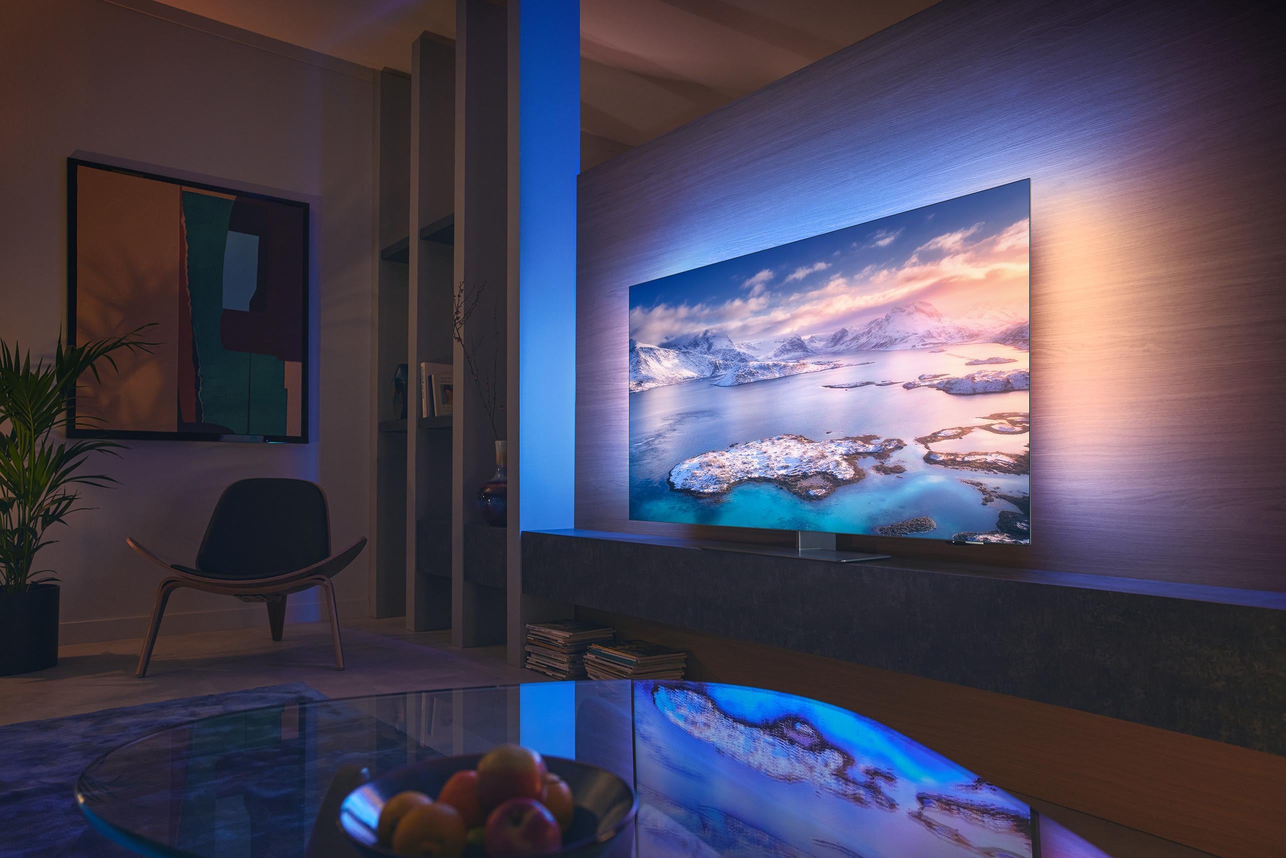 Philips 48OLED848/12 tv 121,9 cm (48") 4K Ultra HD Smart TV Wifi Zwart