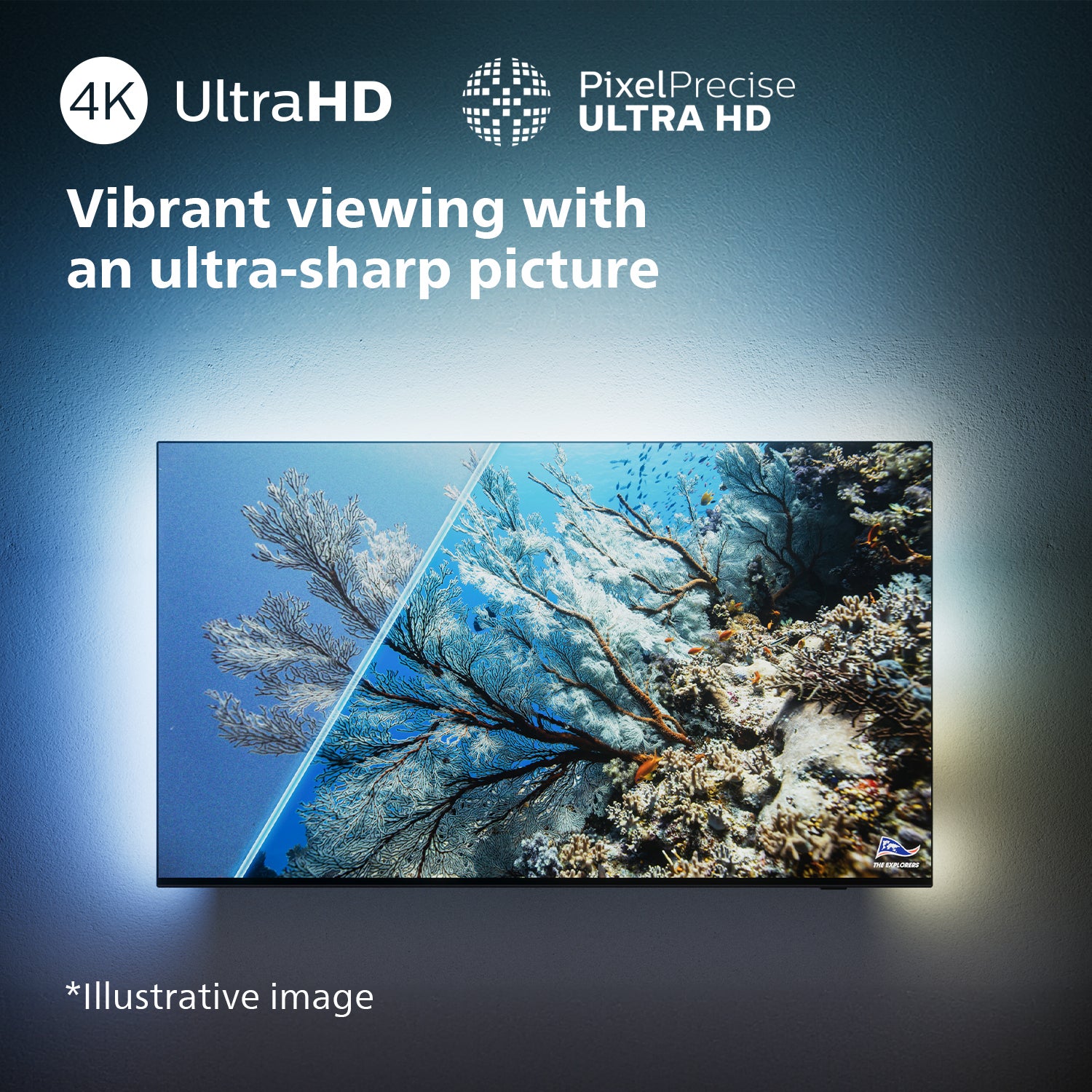 Philips 8000 series 50PUS8309/12 tv 127 cm (50") 4K Ultra HD Smart TV Wifi Zwart 350 cd/m²