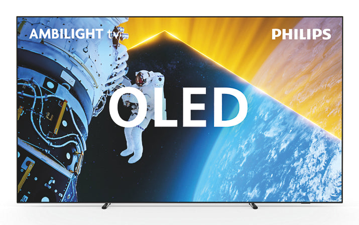 Philips 77OLED849/12 tv 195,6 cm (77") 4K Ultra HD Smart TV Wifi Zwart, Chroom